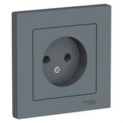 Systeme Electric AtlasDesign грифель розетка без заземления, 16А, в сборе ATN000740 Systeme Electric AtlasDesign грифель розетка без заземления, 16А, в сборе ATN000740