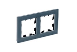Systeme Electric AtlasDesign Nature натуральное стекло грифель рамка 2-ая ATN360702 Systeme Electric AtlasDesign Nature натуральное стекло грифель рамка 2-ая ATN360702