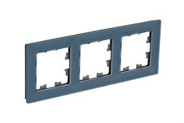 Systeme Electric AtlasDesign Nature натуральное стекло грифель рамка 3-ая ATN360703 Systeme Electric AtlasDesign Nature натуральное стекло грифель рамка 3-ая ATN360703