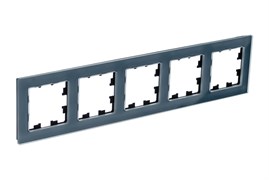 Systeme Electric AtlasDesign Nature натуральное стекло грифель рамка 5-ая ATN360705 Systeme Electric AtlasDesign Nature натуральное стекло грифель рамка 5-ая ATN360705