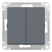 Systeme Electric AtlasDesign грифель переключатель 2-клавишный перекрестный, 2 x сх. 7, 10АХ, механизм ATN000773 Systeme Electric AtlasDesign грифель переключатель 2-клавишный перекрестный, 2 x сх. 7, 10АХ, механизм ATN000773