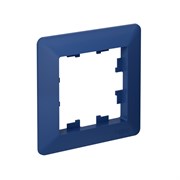 Systeme Electric AtlasDesign Air Аквамарин/дымчатый черный Рамка 1-ая ATN221101