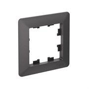 Systeme Electric AtlasDesign Air Базальт/дымчатый черный Рамка 1-ая ATN221401