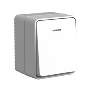 Systeme Electric AtlasDesign Profi54 Наруж Серый Выключатель 1-клавишный с подсветкой 10 АХ ATN543013 Systeme Electric AtlasDesign Profi54 Наруж Серый Выключатель 1-клавишный с подсветкой 10 АХ ATN543013