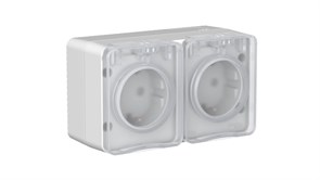 Systeme Electric AtlasDesign Profi54 Наруж Серый Розетка двойная с/з со шт.16А ATN543026 Systeme Electric AtlasDesign Profi54 Наруж Серый Розетка двойная с/з со шт.16А ATN543026