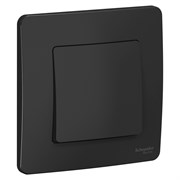 Blanca внутренняя антрацит выключатель 1-клавишный, 10А, 250B BLNVS010106