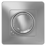 Blanca внутренняя алюминий светорегулятор (диммер) поворотно-нажимной 400Вт BLNSS040013