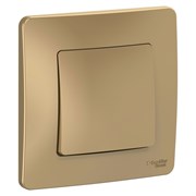 Blanca внутренняя титан выключатель 1-клавишный, 10А, 250B BLNVS010104