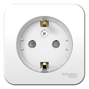 Blanca наружняя белый розетка с заземлением, со шторками, (тонкая) 16А, 250В изолированная пластина BLNRA111111 Blanca наружняя белый розетка с заземлением, со шторками, (тонкая) 16А, 250В изолированная пластина BLNRA111111