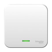 Blanca наружняя белый выключатель 1-клавишный с подсветкой, 10А, 250B, монтажная пластина BLNVA101121 Blanca наружняя белый выключатель 1-клавишный с подсветкой, 10А, 250B, монтажная пластина BLNVA101121