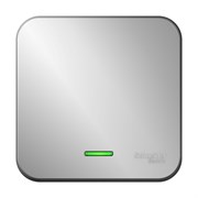 Blanca наружняя алюминий выключатель 1-клавишный с подсветкой, 10А, 250B BLNVA101103