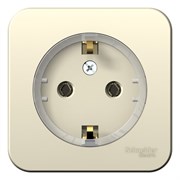 Blanca наружняя молочная розетка с заземлением, без шторок,(тонкая) 16А, 250В изолированная пластина BLNRA110112 Blanca наружняя молочная розетка с заземлением, без шторок,(тонкая) 16А, 250В изолированная пластина BLNRA110112