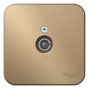 Blanca наружняя титан розетка TV, изолированная пластина BLNTA000014