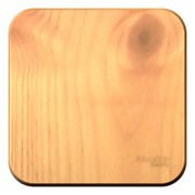 Blanca наружняя ясень выключатель 1-клавишный 10А, 250B, изолированная пластина BLNVA101015