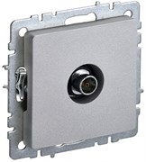 IEK Brite Base алюминий розетка TV оконечная BR-A10-O-K47 IEK Brite Base алюминий розетка TV оконечная BR-A10-O-K47