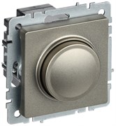 IEK Brite Base шампань светорегулятор поворотно нажимной 600Вт BR-D20-0600-K37 IEK Brite Base шампань светорегулятор поворотно нажимной 600Вт BR-D20-0600-K37