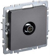 IEK Brite Base сталь розетка TV оконечнаяная BR-A10-O-K46 IEK Brite Base сталь розетка TV оконечнаяная BR-A10-O-K46