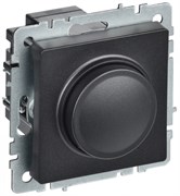 IEK Brite Base чёрный светорегулятор поворотно нажимной 600Вт BR-D20-0600-K02 IEK Brite Base чёрный светорегулятор поворотно нажимной 600Вт BR-D20-0600-K02