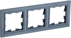 IEK Brite Base маренго рамка 3 места BR-M32-K35 IEK Brite Base маренго рамка 3 места BR-M32-K35
