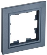 IEK Brite Base маренго рамка 1 место BR-M12-K35 IEK Brite Base маренго рамка 1 место BR-M12-K35