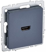 IEK Brite Base маренго розетка HDMI BR-H10-K35 IEK Brite Base маренго розетка HDMI BR-H10-K35