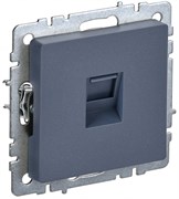 IEK Brite Base маренго розетка компьютерная RJ45 кат.5E BR-K10-1-K35 IEK Brite Base маренго розетка компьютерная RJ45 кат.5E BR-K10-1-K35