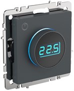 IEK Brite Base маренго термостат электронный с индикацией (терморегулятор) BR-RT11-K35 IEK Brite Base маренго термостат электронный с индикацией (терморегулятор) BR-RT11-K35