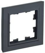 IEK Brite Base графит рамка 1 место BR-M12-K53 IEK Brite Base графит рамка 1 место BR-M12-K53