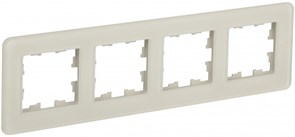 IEK Brite Decor песчаный матовый стекло скруглённые углы рамка 4 места BR-M42-G-41-K98 IEK Brite Decor песчаный матовый стекло скруглённые углы рамка 4 места BR-M42-G-41-K98