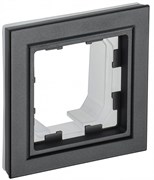 IEK Brite Base чёрный рамка 1 место IP44 BR-M12-44-K02 IEK Brite Base чёрный рамка 1 место IP44 BR-M12-44-K02
