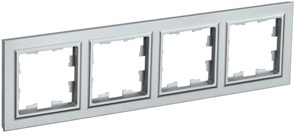 IEK Brite Base алюминий рамка 4 места BR-M42-K47 IEK Brite Base алюминий рамка 4 места BR-M42-K47