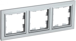 IEK Brite Base алюминий рамка 3 места BR-M32-K47 IEK Brite Base алюминий рамка 3 места BR-M32-K47