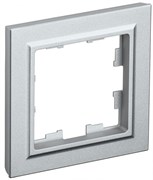 IEK Brite Base алюминий рамка 1 место BR-M12-K47 IEK Brite Base алюминий рамка 1 место BR-M12-K47