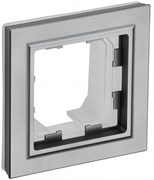 IEK Brite Base сталь рамка 1 место IP44 BR-M12-44-K46 IEK Brite Base сталь рамка 1 место IP44 BR-M12-44-K46