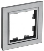 IEK Brite Base сталь рамка 1 место BR-M12-K46 IEK Brite Base сталь рамка 1 место BR-M12-K46