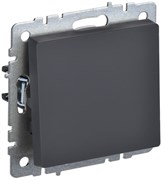 IEK Brite Base графит выключатель 1 - клавишный перекрёстный 10А BR-V13-0-10-K53 IEK Brite Base графит выключатель 1 - клавишный перекрёстный 10А BR-V13-0-10-K53