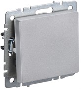 IEK Brite Base алюминий выключатель 1 - клавишный перекрёстный 10А BR-V13-0-10-K47 IEK Brite Base алюминий выключатель 1 - клавишный перекрёстный 10А BR-V13-0-10-K47