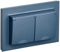 IEK Brite маренго розетка 2-я с кр. 16А в сборе IP44 BR-R26-16-44-K35-F IEK Brite маренго розетка 2-я с кр. 16А в сборе IP44 BR-R26-16-44-K35-F