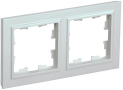 IEK Brite Base жемчуг рамка 2 места BR-M22-K36 IEK Brite Base жемчуг рамка 2 места BR-M22-K36
