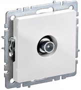 IEK Brite Base белый розетка TV проходная BR-A10-P-K01 IEK Brite Base белый розетка TV проходная BR-A10-P-K01