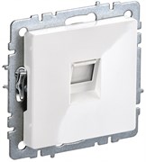 IEK Brite Base белый розетка компьютерная RJ45 кат.6 BR-K10-2-K01 IEK Brite Base белый розетка компьютерная RJ45 кат.6 BR-K10-2-K01