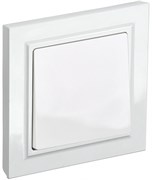 IEK Brite белый выключатель 1-клавишный 10А в сборе BR-V10-0-10-K01-F IEK Brite белый выключатель 1-клавишный 10А в сборе BR-V10-0-10-K01-F