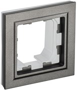 IEK Brite Base тёмная бронза рамка 1 место IP44 BR-M12-44-K45 IEK Brite Base тёмная бронза рамка 1 место IP44 BR-M12-44-K45
