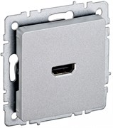 IEK Brite Base алюминий розетка HDMI BR-H10-K47 IEK Brite Base алюминий розетка HDMI BR-H10-K47