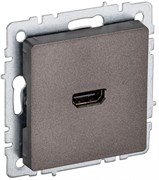 IEK Brite Base тёмная бронза розетка HDMI BR-H10-K45 IEK Brite Base тёмная бронза розетка HDMI BR-H10-K45