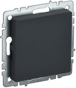 IEK Brite Base графит заглушка c суппортом BR-PL10-K53 IEK Brite Base графит заглушка c суппортом BR-PL10-K53