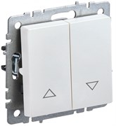 IEK Brite Base жемчуг выключатель жалюзи 10А BR-V15-0-10-K36 IEK Brite Base жемчуг выключатель жалюзи 10А BR-V15-0-10-K36