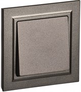 IEK Brite тёмная бронза выключатель 1-клавишный 10А в сборе BR-V10-0-10-K45-F IEK Brite тёмная бронза выключатель 1-клавишный 10А в сборе BR-V10-0-10-K45-F