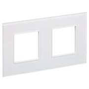 IEK SKANDY Стекло Арктический белый Рамка 2-ая SK-F22W SK-M22-G-K01 IEK SKANDY Стекло Арктический белый Рамка 2-ая SK-F22W SK-M22-G-K01