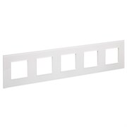 IEK SKANDY Стекло Арктический белый Рамка 5-ая SK-F25W SK-M52-G-K01 IEK SKANDY Стекло Арктический белый Рамка 5-ая SK-F25W SK-M52-G-K01